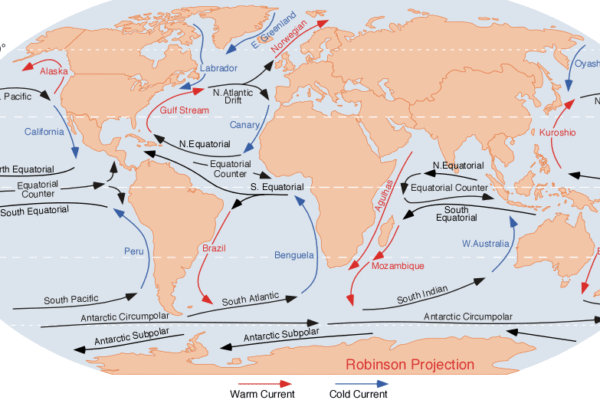 Ocean Currents: Planetary Circulation System – Heat Transport, Climate Control & Marine Dynamics